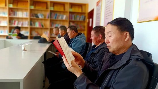 <em>大板</em>村开展“阅见北疆 书香巴林”读书分享会