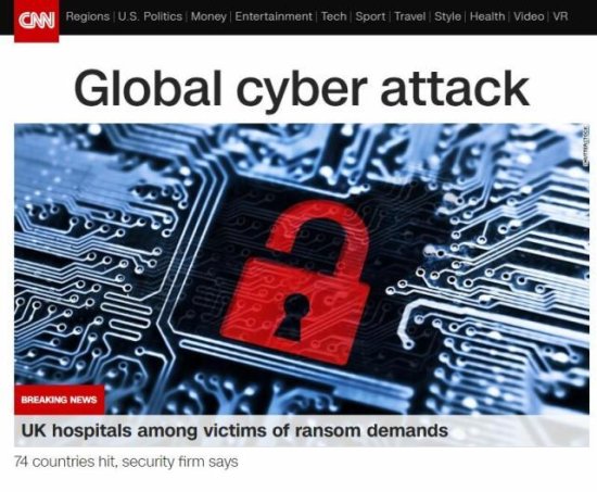 全球爆发电脑勒索病毒 中国多所大学<em>校园网</em>被攻击