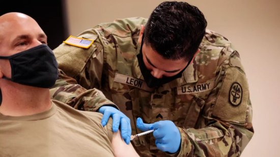 逾26万美军士兵未完全接种新冠疫苗，面临被停薪或开除