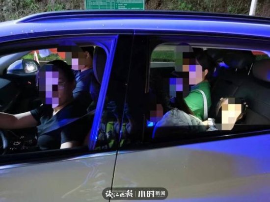 2小时查获4起同类违法，针对暑假自驾游，杭州高速交警敲响警钟