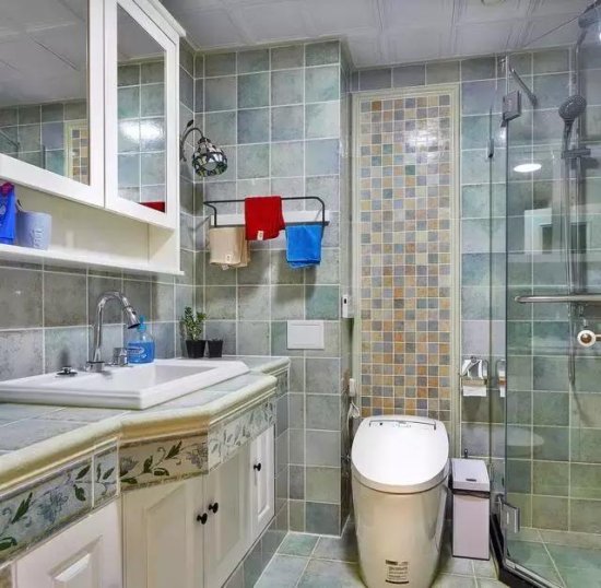你家的洗手台是<em>用砖砌的</em>吗？真的好美啊！