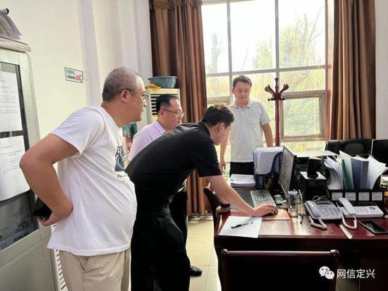 定兴县开展重点领域网络安全专项检查