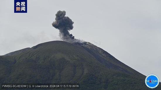 印尼多座火山发生喷发