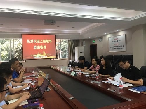 重庆巴南区委走访会员企业明进建设集团
