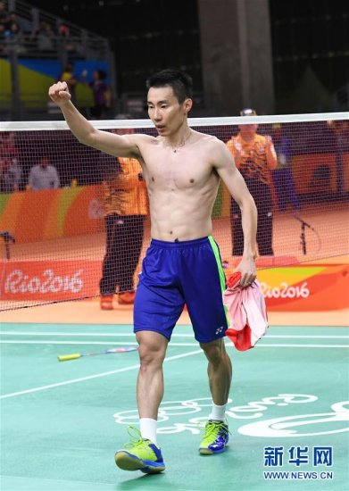 李宗伟/8月19日，李宗伟在比赛中。