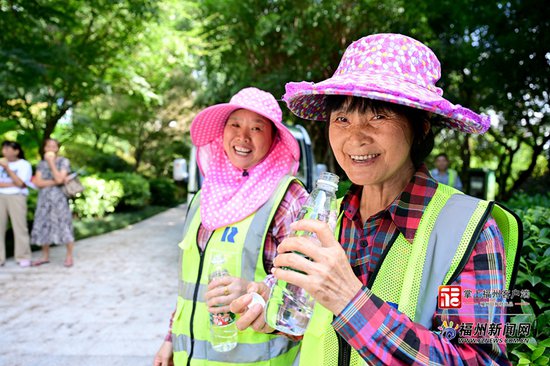 “爱心茶摊”致敬福山郊野公园一线工作人员
