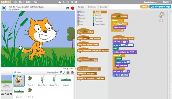 MIT<em>开发的</em>儿童编程<em>语言</em>Scratch被禁用！中国家长拿什么来替代？