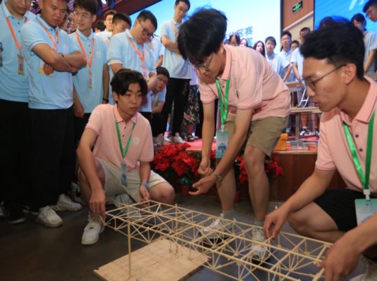第六届山西省大学生结构设计竞赛举行-新华网