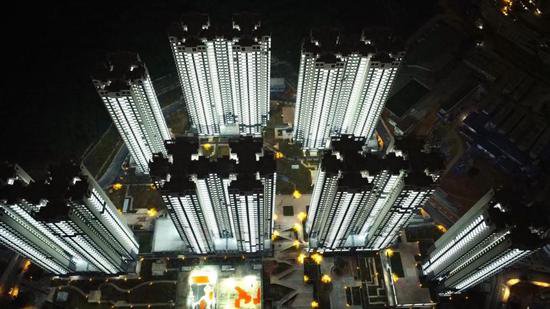 华南地区在建体量最大公租房项目“亮灯”