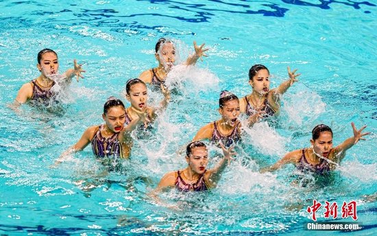 2024年全国<em>花样游泳</em>冠军赛在武汉举行