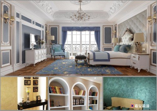 珐蓝邸“珠光丝绒”艺术涂料 以高端质感品味漆彩生活