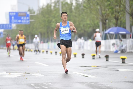 全运季丨边通达将男子50公里竞走最后一枚金牌留在山东