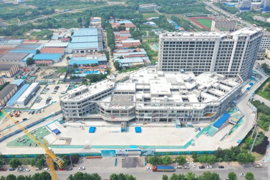 区第二中医医院新院区项目按下“快进键”，预计明年8月完工
