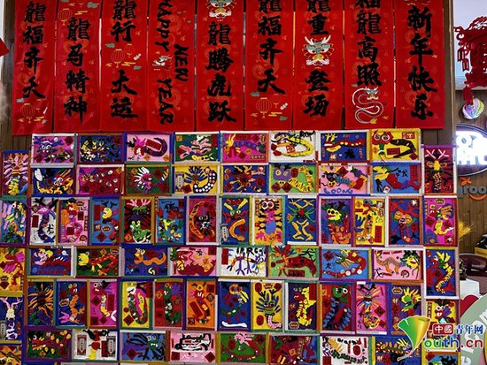 “<em>娃娃的</em>新年庙会”近距离感受中国传统文化