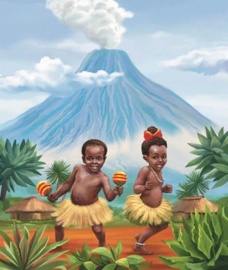 从尼拉贡戈火山喷出的《一场<em>糖果雨</em>》童话火爆儿童图书市场