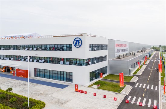 采埃孚亚太区最大安全气囊生产基地在汉投产