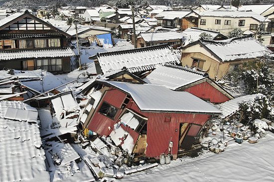 日本石川县能登地区地震已致该县15062栋<em>房屋</em>受损