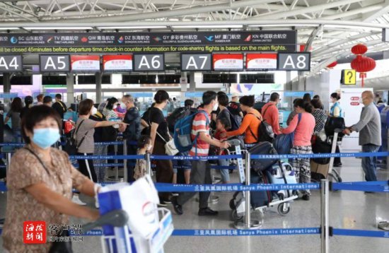 三亚凤凰机场航空客运数据已全面超越疫情前水平