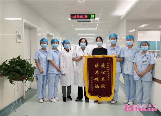 淄博市第四人民医院：一面锦旗就是一份肯定