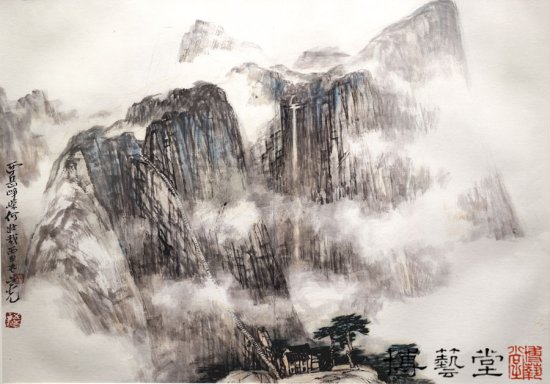 在长安——陕西中国画十二家作品展