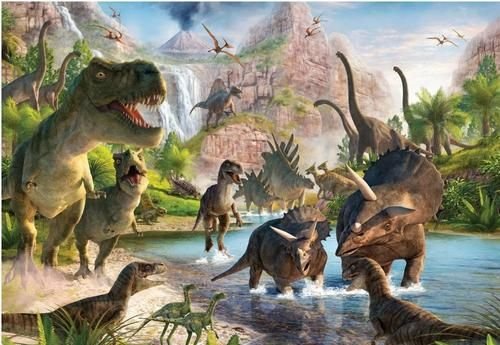地球漫长的生命<em>史</em>上,人数出现的时间为什么会比<em>恐龙</em>晚很多?