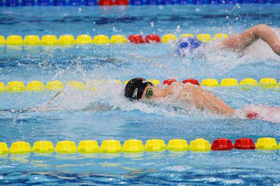 男子百米自由泳潘展乐再次突破47秒大关，以平常心迎接巴黎奥运