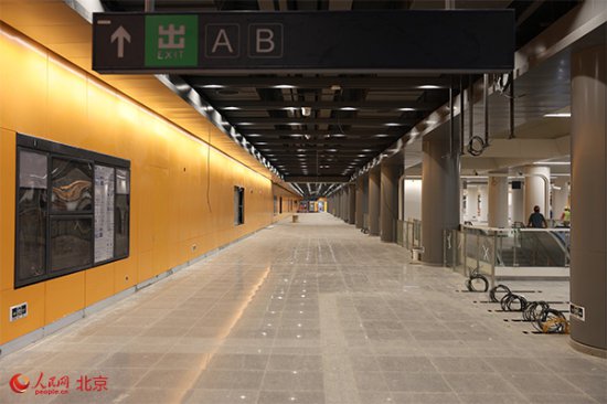北京两条地铁新线8月29日起空载试运行 年底开通运营