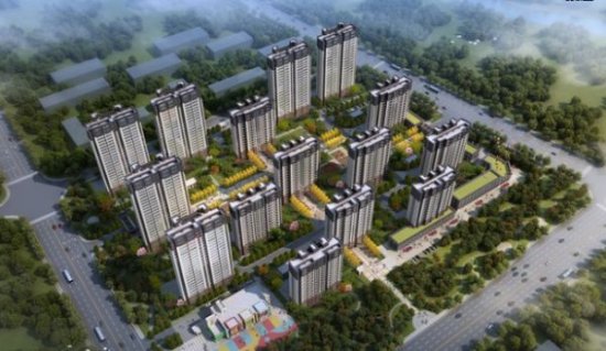 中国十七冶集团泗县鹿鸣山庄项目全部主体结构验收完成