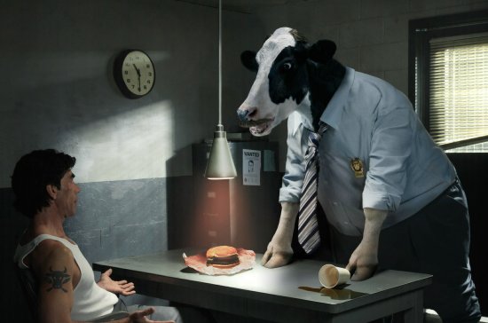 壁纸/相关标签壁纸广告创意设计奶牛