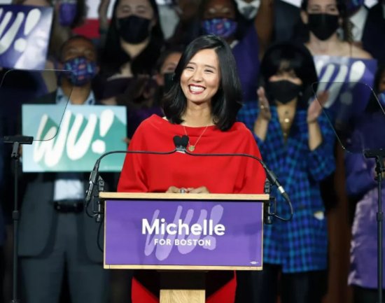 波士顿选出首位华裔<em>女市长</em>，父母均来自中国台湾