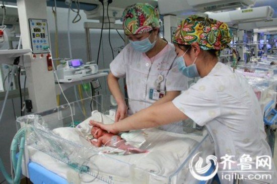菏泽产妇生五胞胎续：4患儿病情危重 均有加重恶化可能
