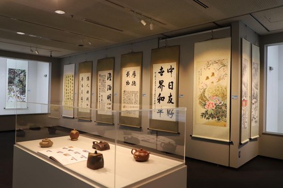 “经典再现 共筑和平——中国书画艺术精品展”在日本东京开幕