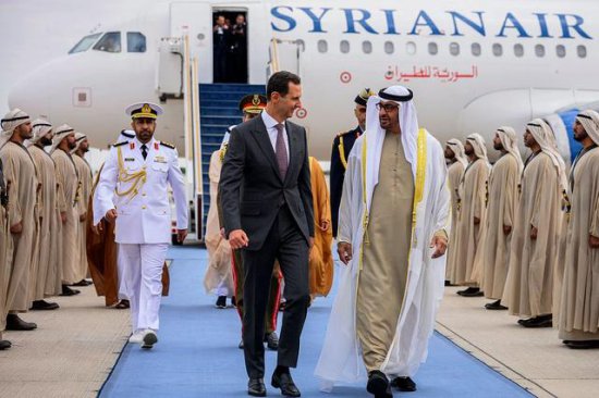 阿联酋隆重欢迎叙<em>总统</em>巴沙尔到访，美国“失望和不安”
