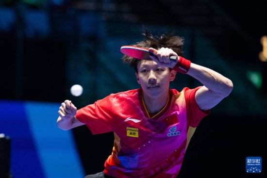 乒乓球——澳门世界杯：林高远平托米斯拉夫·普卡
