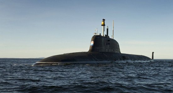 俄亚森M级核潜艇成功试射“口径”<em>导弹 命中</em>1000公里外目标