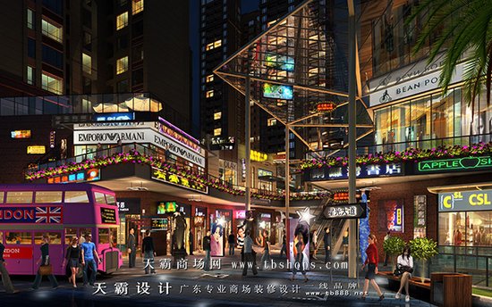 天霸设计打造的贵州商业街设计项目更让客户满意
