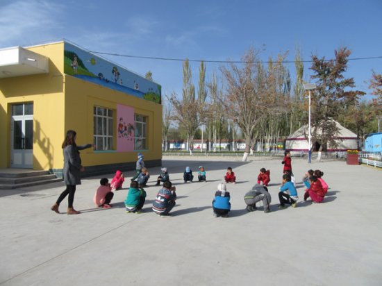 西北地区 新疆/学国语从娃娃抓起。