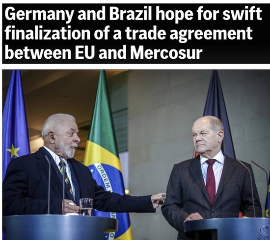 <em>巴西总统</em>访问德国 在经济合作及应对气候变化方面有合作潜力