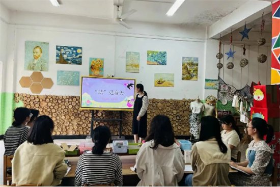 龙南市东江乡中心幼儿园教师课程故事评比活动