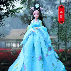 中国 洋娃娃/女孩礼物古装娃娃衣服古代 换装洋娃娃公主玩具娃娃中国仙子套装