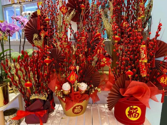 上海人春节用<em>什么花最</em>贴切？去哪里买最方便？看看这些姹紫嫣红