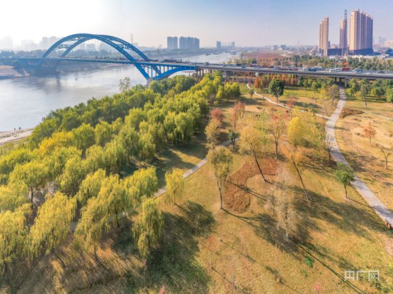 汉口再添一处游园 武汉张公堤沿线已串起14座公园