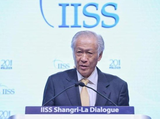 新加坡防长：日本能为东盟稳定所做的最重要一件事，是改善对华...