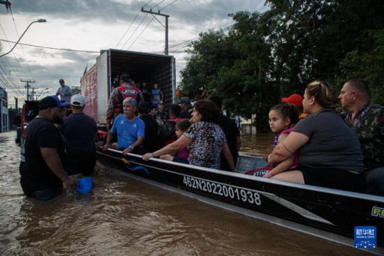 巴西南部因暴雨死亡人数升至75人