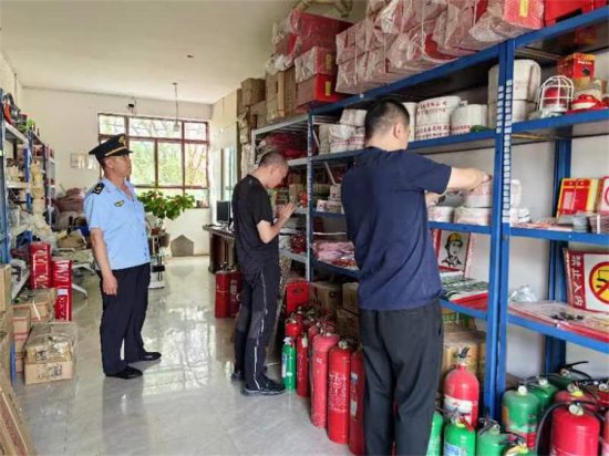 吉木萨尔县市场监督管理局开展消防产品监督检查