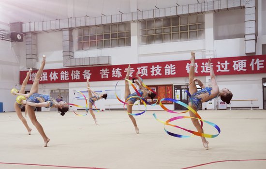 省体操中心开展2024年全国艺术体操锦标赛赛前测验