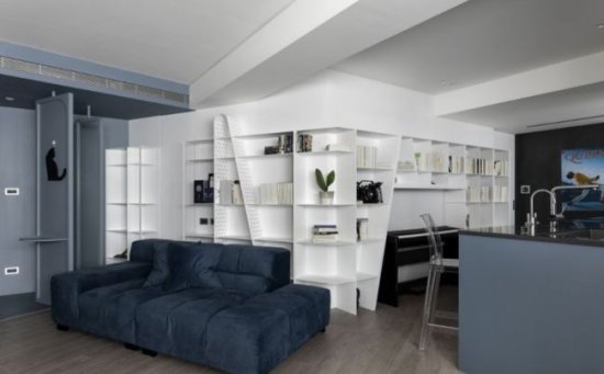 新房<em>装修</em>设计：舒适的<em>办公</em>和阅读空间，再小的家都可以有