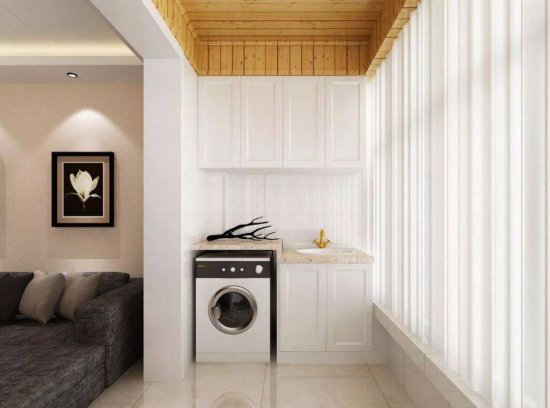 洗衣机放厨房正流行，你家的还摆在<em>卫生</em>间？
