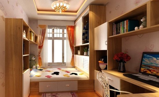 8款儿童房<em>榻榻米床</em>设计，省空间，多功能