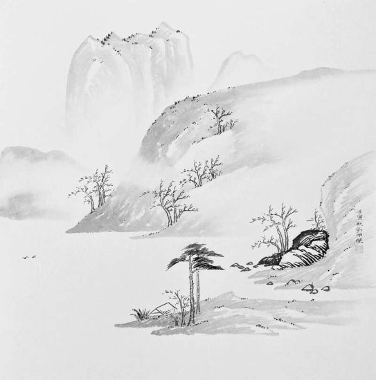 刘明杰山水画：不是学古人之迹，而是学古人之心